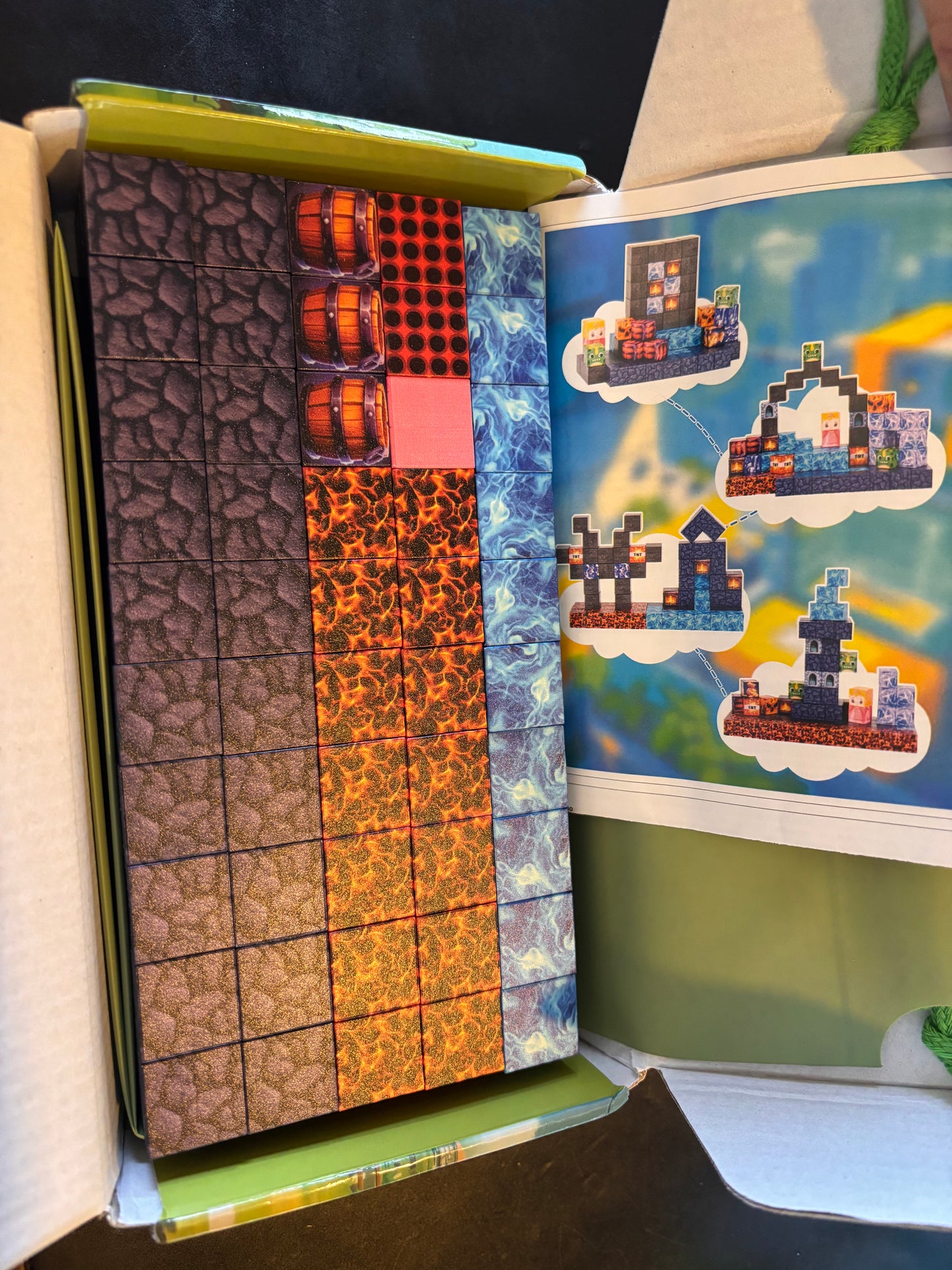 Minecraft Manyetik Küp Blok Mekanik Temalı Yapı Taşı 100 Parça