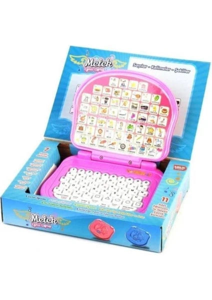 Türkçe & İngilizce Eğitici Laptop (Pembe)